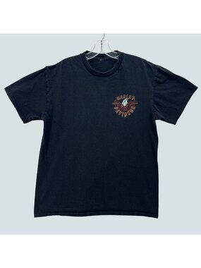Harley-Davidson Black T-Shirt With Eagle Graphic Suburban Motors Thiensville WI